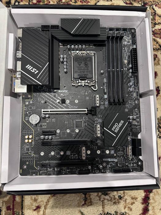 MSI PRO Z790-P WIFI DDR5, LGA 1700, DDR5, Материнская плата