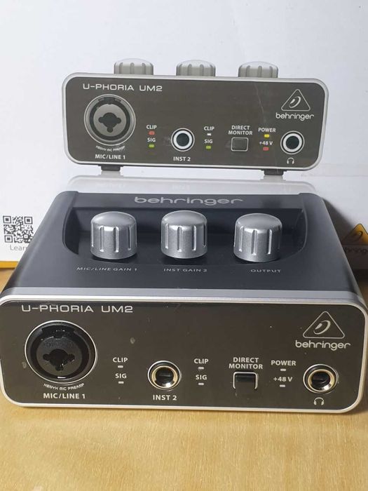 Звуковая карта Behringer U-Phoria UM2