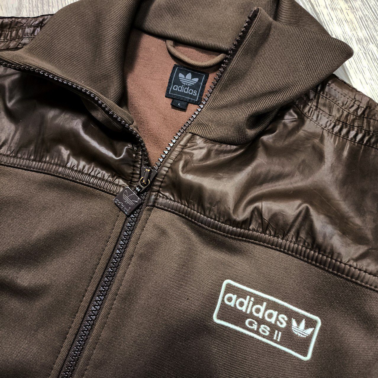 Ретро яке бомбер adidas gs2 bomber L
