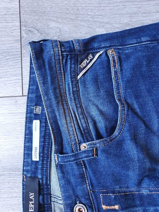 Blugi REPLAY "Grover" Straight Fit - Marime 36 (Talie 98 cm)