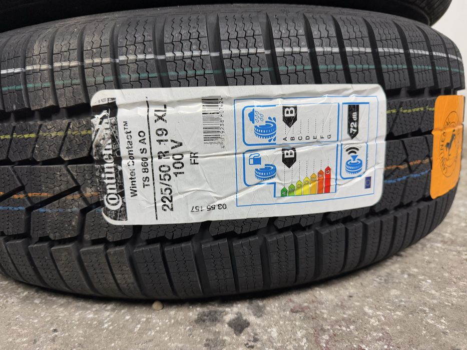 Jante NOI Originale R19 Audi Sport Q3 Q5 A6 Continental M+S 225/50/19