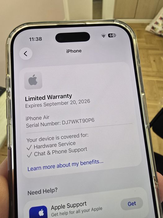 *Нов* Iphone Air - 1г гаранция Apple
