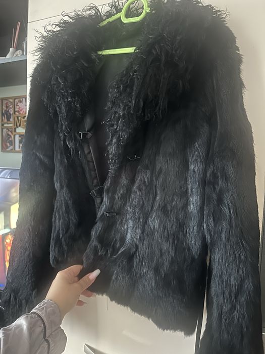 Палто от ествествен косъм