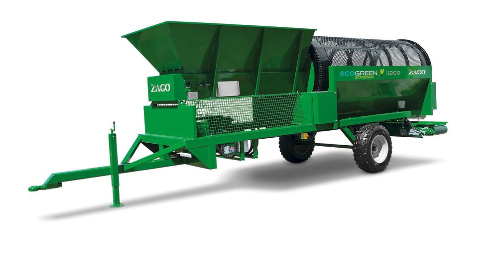 CIUR ROTATIV Ecogreen T 1200 - sitare compost/resturi vegetale tocate