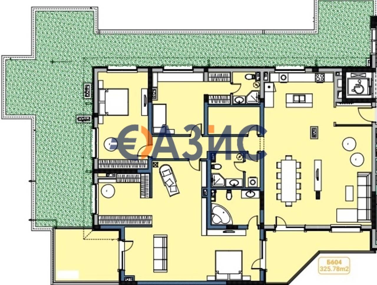 Продава се Четиристаен апартамент в Несебър - 326 кв.м за 2199 €/кв.м - Снимка #1