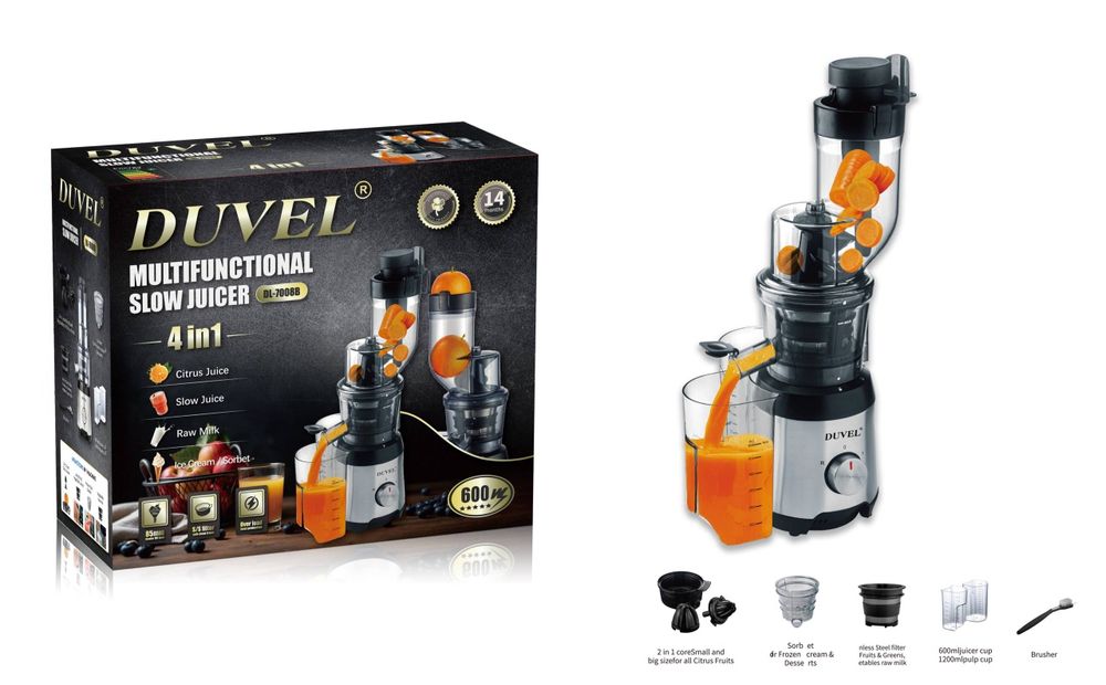 Шнековая соковыжималка Duvel DL-7008
