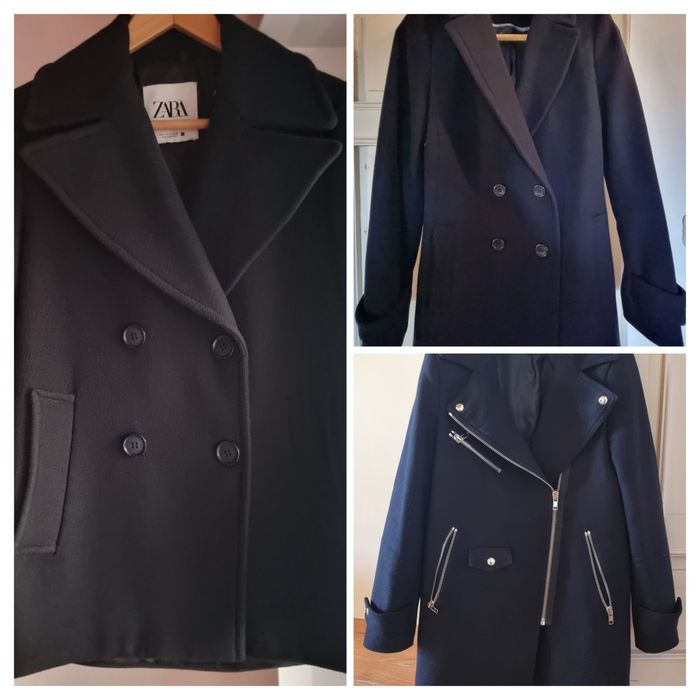 Дамски вълнени палта на ZARА и DIKA