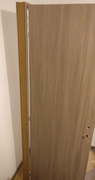 Usa interior culoare stejar gri