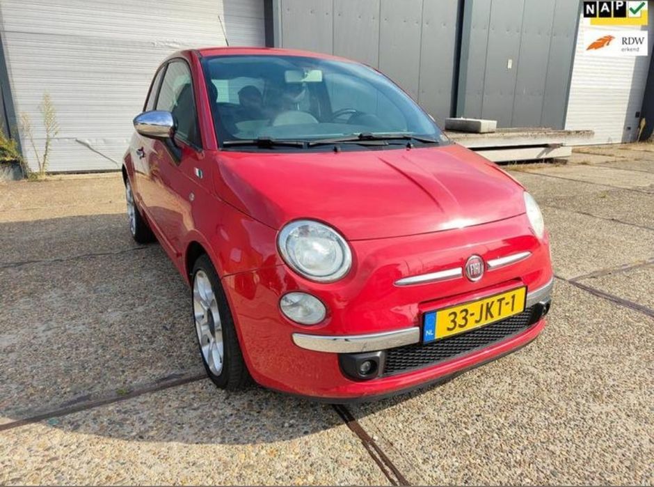 Fiat 500 1.2 benzina , 2009, Aer Condiționat, 215k , Piele
