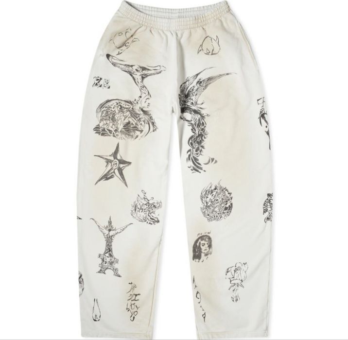 Balenciaga tattoo sweatpants