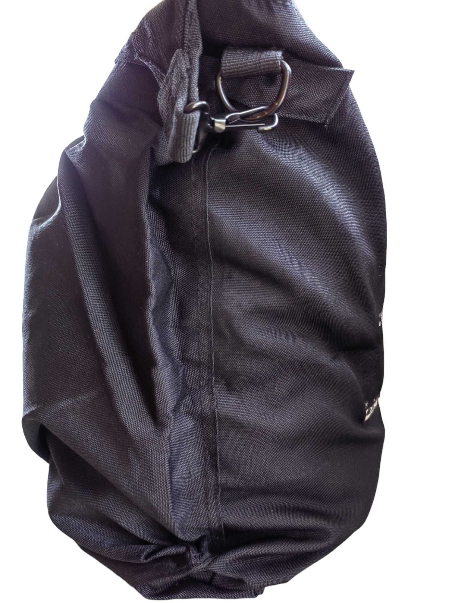 Туристическа чанта със щампа Mil-Tec, Унисекс, Черна, 47х45х14 см