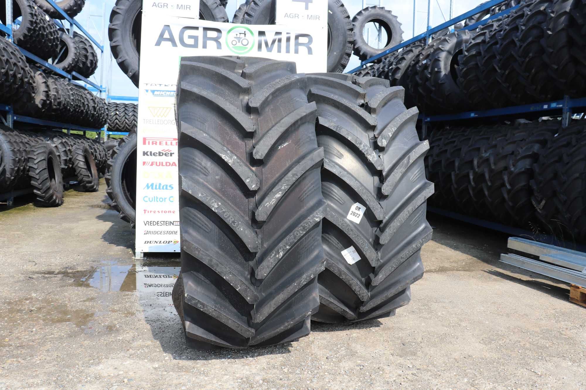 Cauciucuri tractor 710/70R38 Ozka radiale pe sarma depozit AgroMir