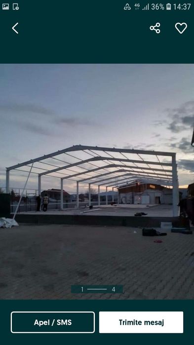 Facem hale metalice la comanda