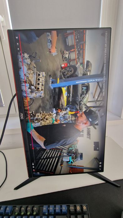 Monitor LED AOC Gaming 24G2U/BK 23.8 inch 1 ms Black FreeSync 144Hz