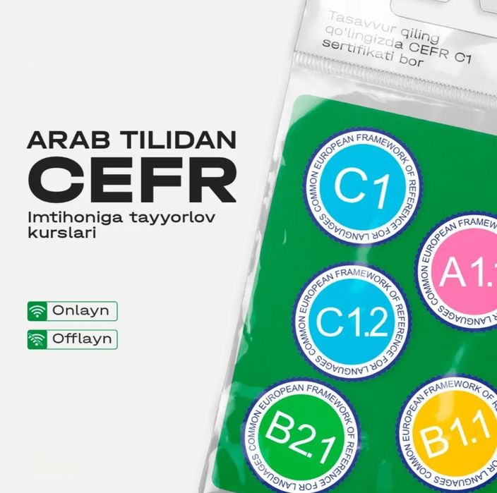 Arab tili oʻqituvchisiman. Darajam C1