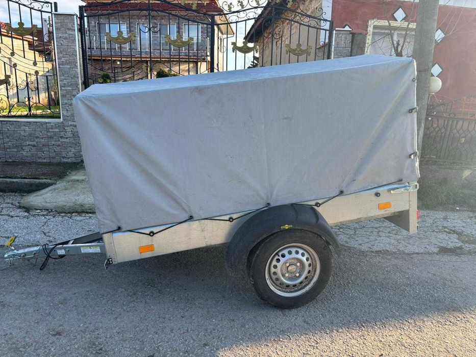 Продавам ремарке до 750 кг – почти ново, внесено от Германия