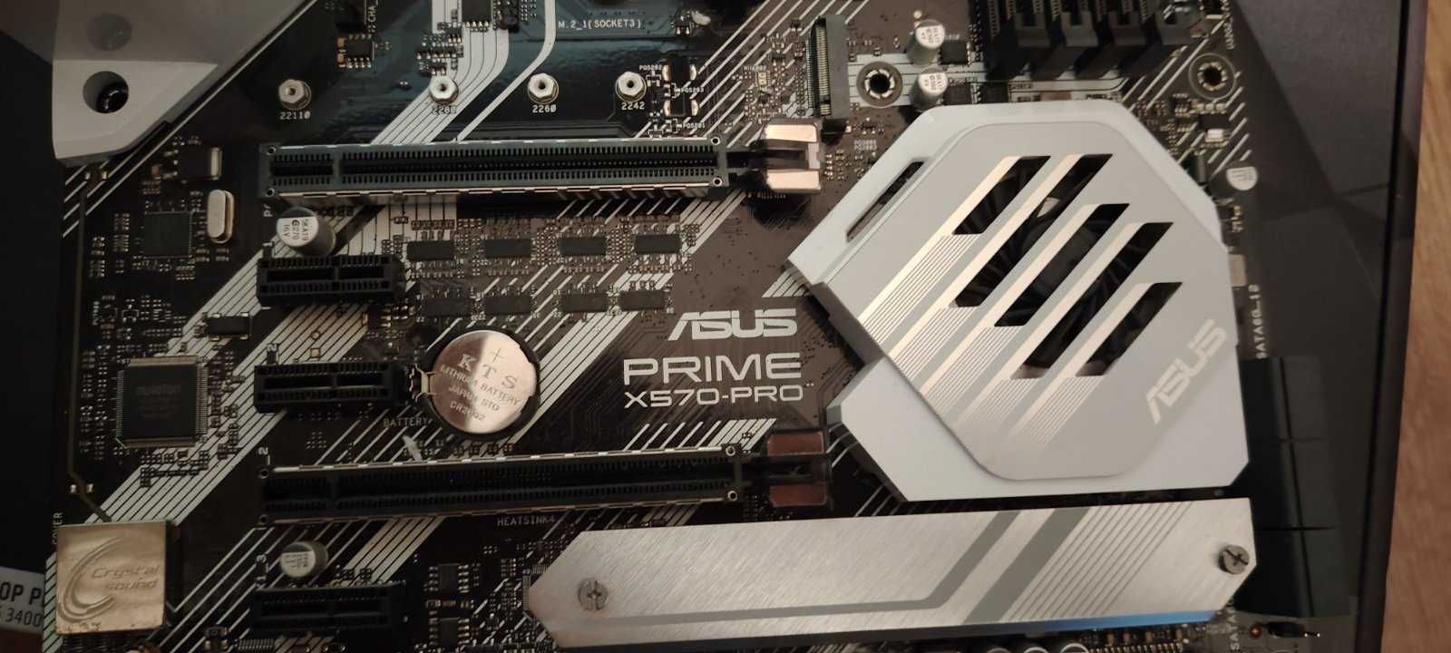 Комплект ASUS Prime X570-Pro +AMD Ryzen 7 5700X 8 Cores (4.6GHz)