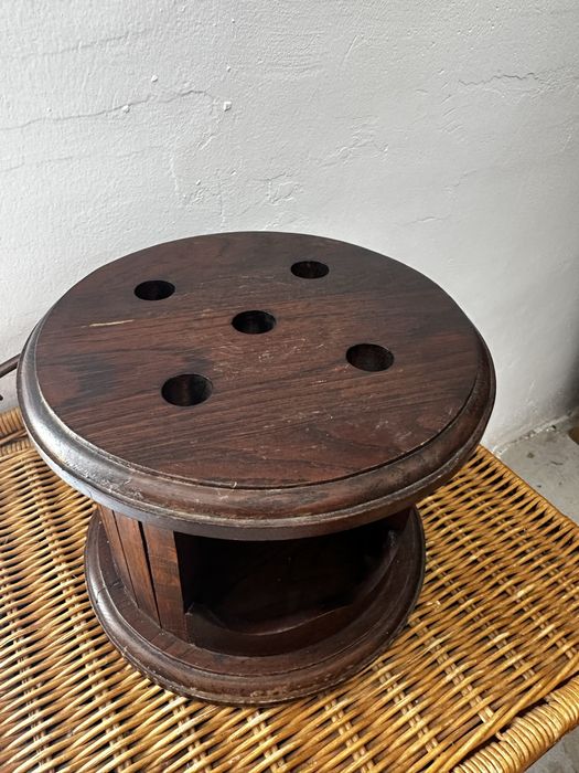 Antique Wooden Foot Stove
