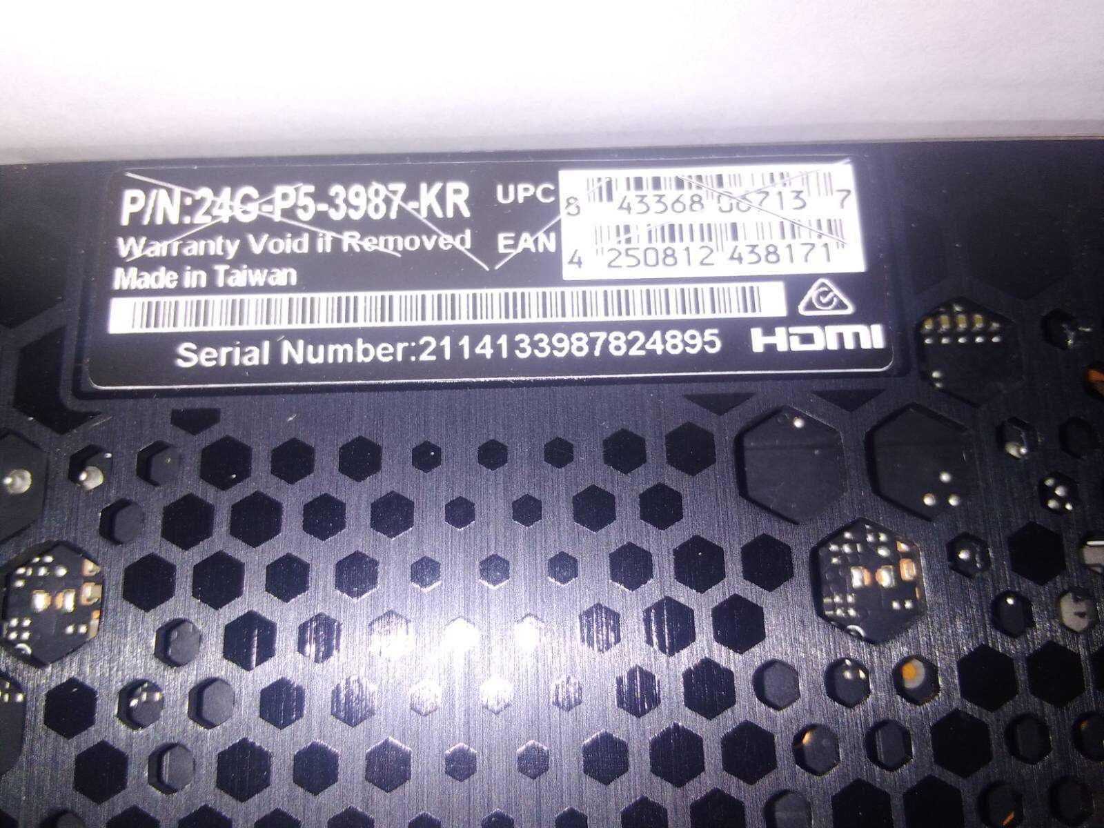 EVGA GeForce RTX 3090 с гаранция