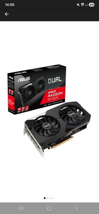 Placa Video RX6600 8 gb