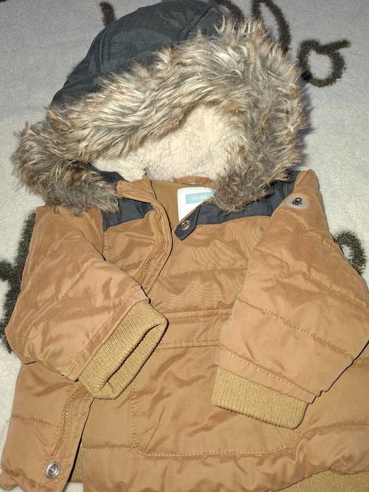 Детско яке за момче Okaidi / Детски сникърси 6/12 месеца