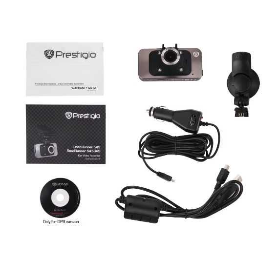 Camera auto DVR Prestigio RoadRunner 545 GPS, Full HD