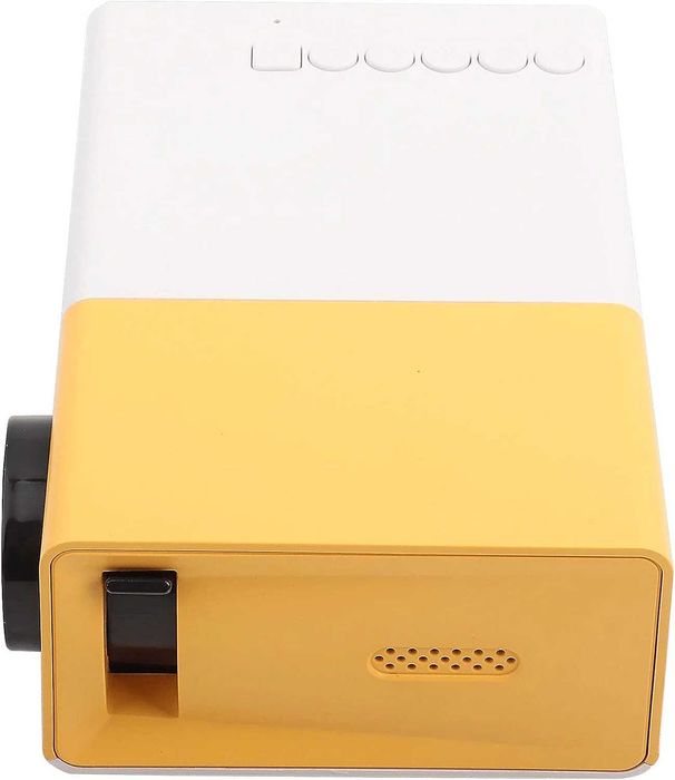 Чисто нов Мини LED проектор за домашно кино, 1080P, 24-60 инча дистан,