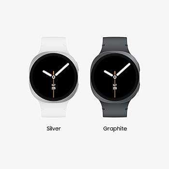 НОВ! Samsung Galaxy Watch 8 BT 40mm Graphite / Silver 2г. Гаранция!