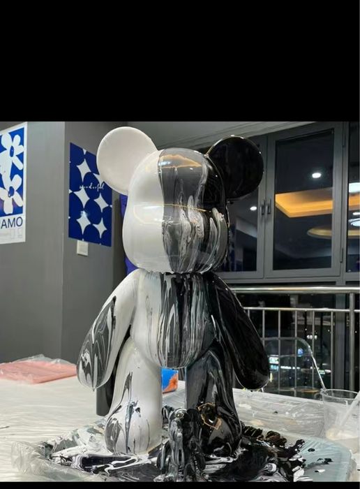 Набор для творчества Игрушка Медведь BearBrick 23 см / Раскраска