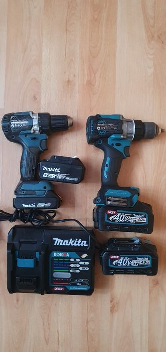 Makita DF 001G,mașina de găurit 40V-140Nm