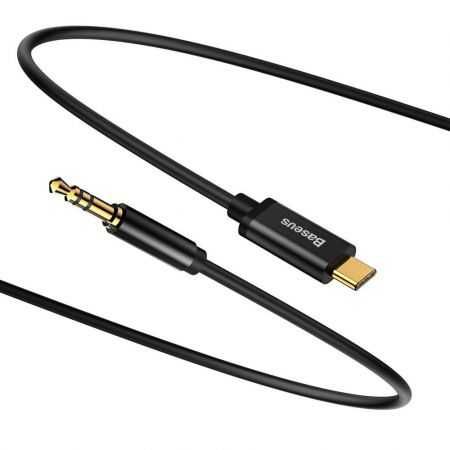 Кабел USB Type C Мъжко - 3.5mm Стерео Жак 1.2m Baseus Yiven CAM01-01