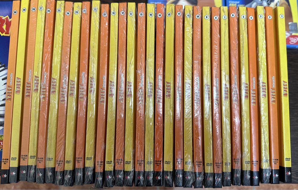 DVD copii Muzyy, curs multilingvistic, 30 buc, serie completa