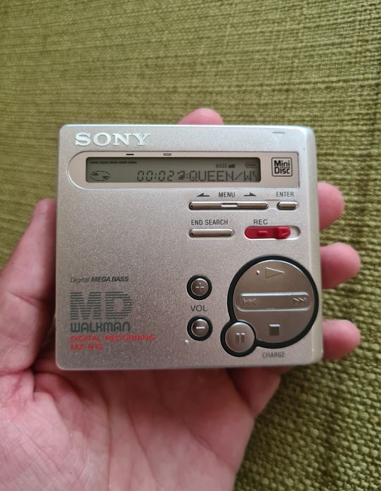 Sony Minidisc MD Recorder Walkman MZ-R70 Mini Disc Player Portabil