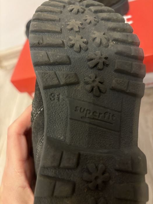Боти Superfit от естесвен велур с Gore- tex