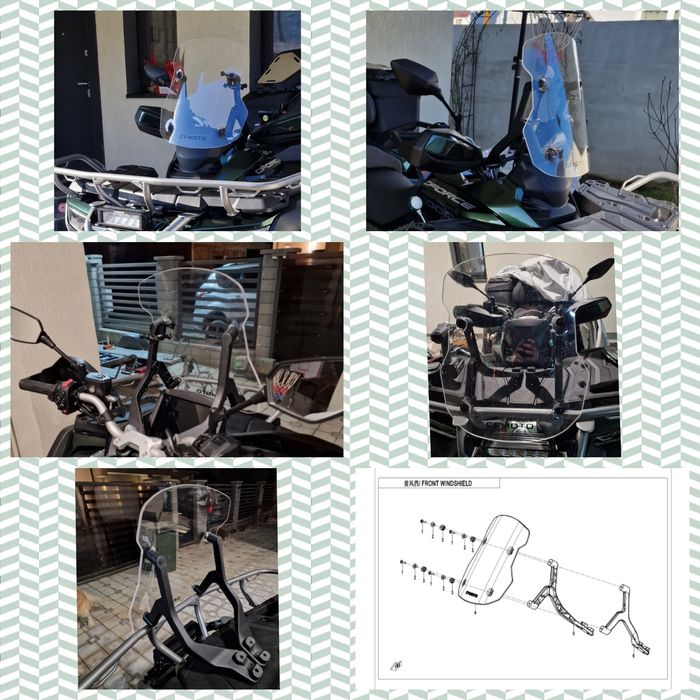 Parbriz Cfmoto X10