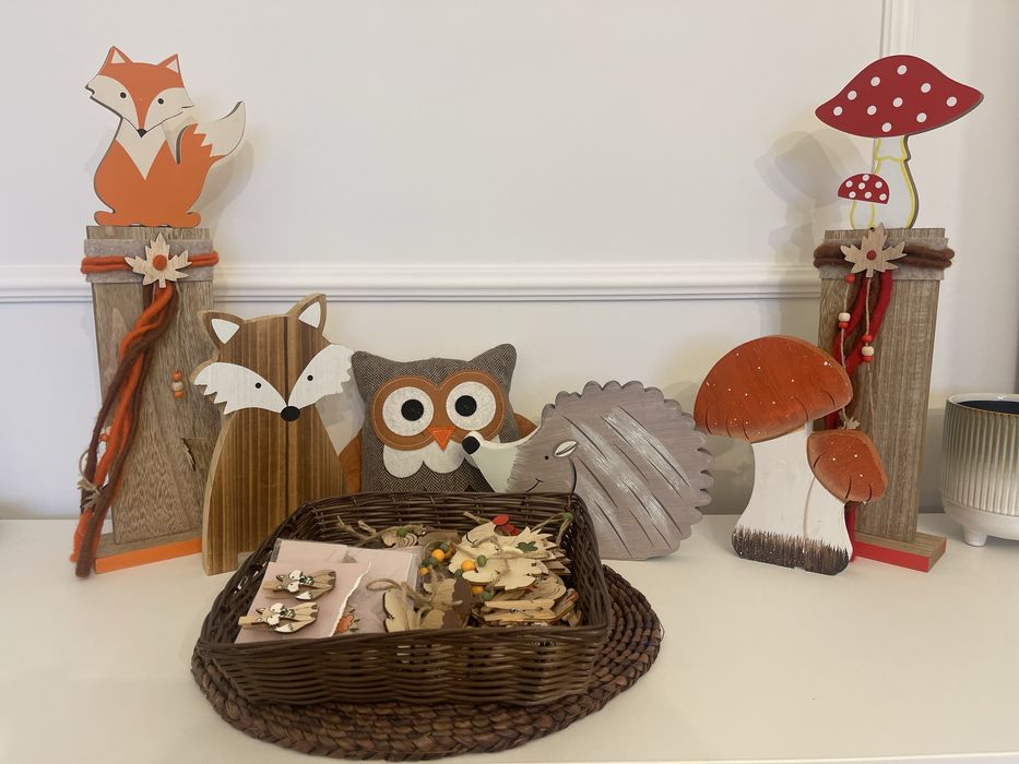 Украса за рожден ден или празненство на горска тематика