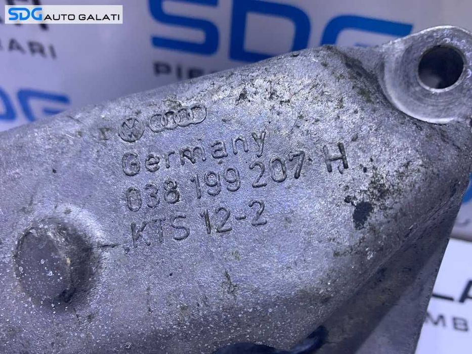 Suport Tampon Motor Distributie Audi A3 8L 1.9TDI AHF ALH ASV AGR / 1.8 AUM AGU AUQ 1997 - 2003 Cod 038199207H [MA0235]