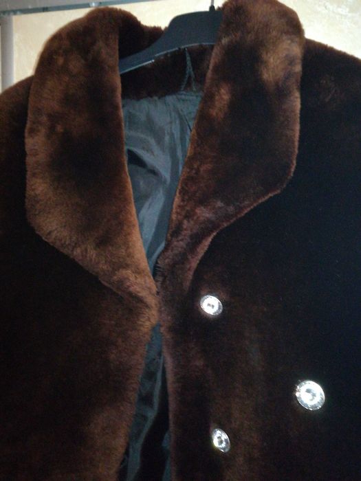 Vestă blana naturală f călduroasă