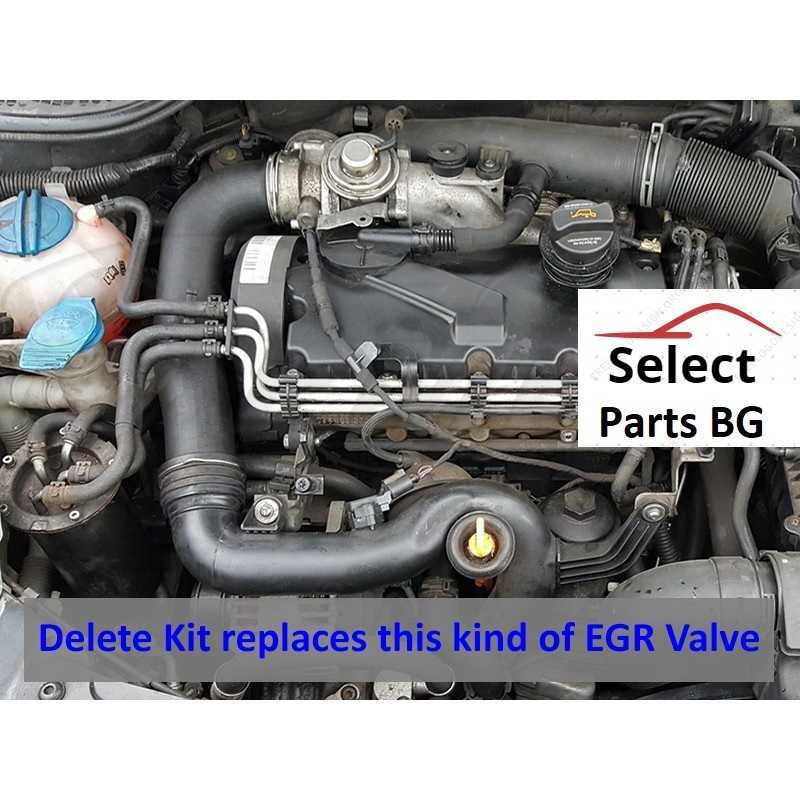 ЕГР EGR Delete Racepipe Race pipe 1.9 2.0 TDI AXR BKC BKD AZV