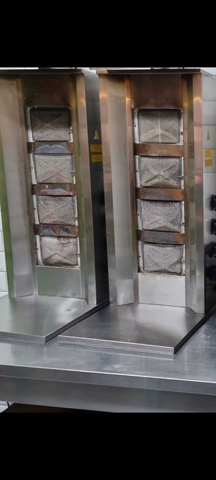 Rotisor shaorma 4 arzătoare