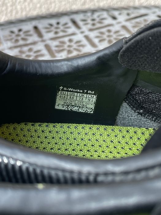 Вело шпайкове Specialized Sworks 7 RD Road Shoes шосе обувки 42 и 41.5