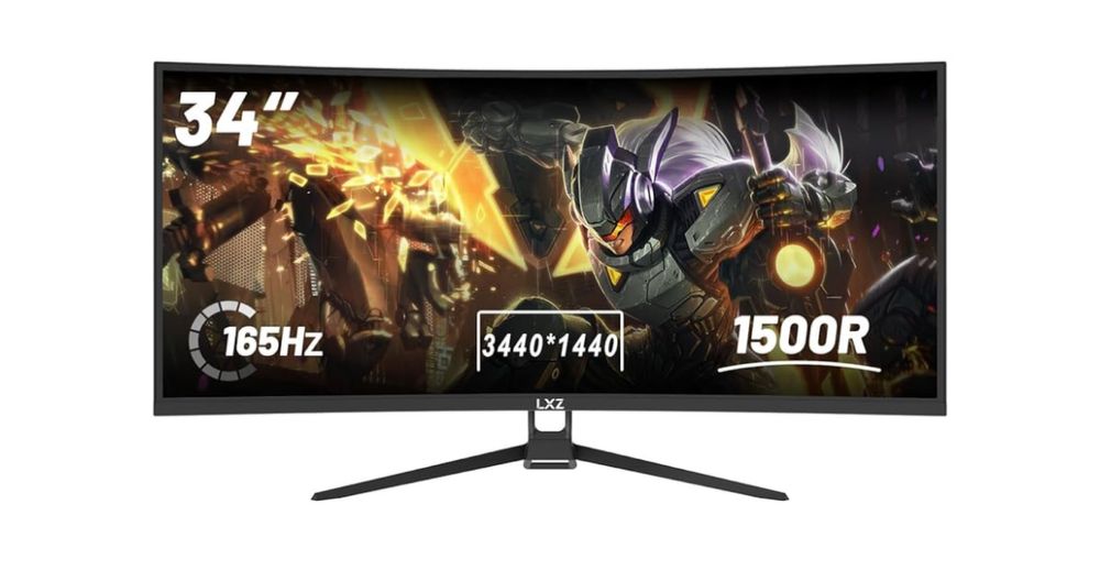 Monitor de Gaming LXZ 34 Inch 165hz Nou Sigilat