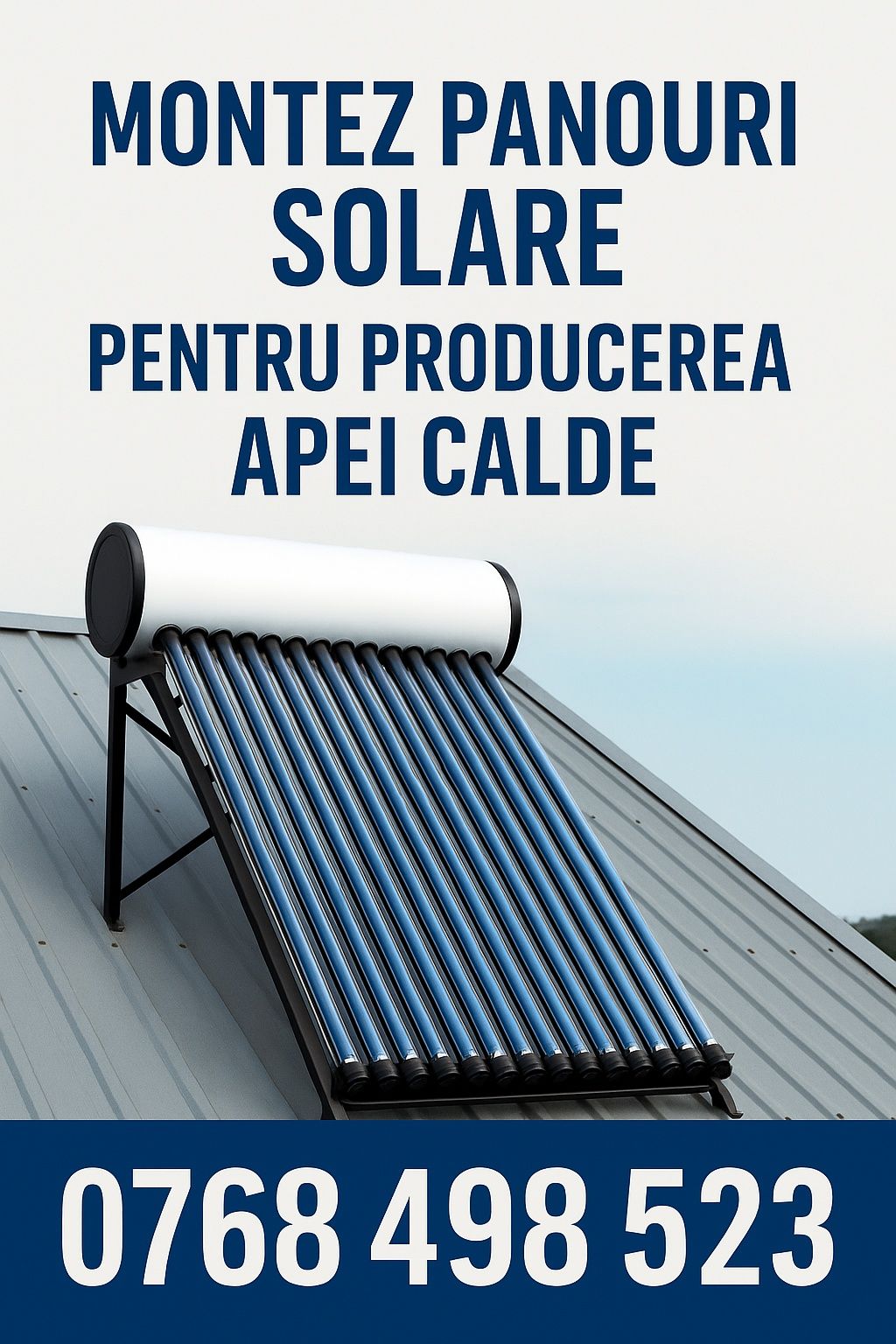 Montez Panouri solare pentru producerea apei calde
