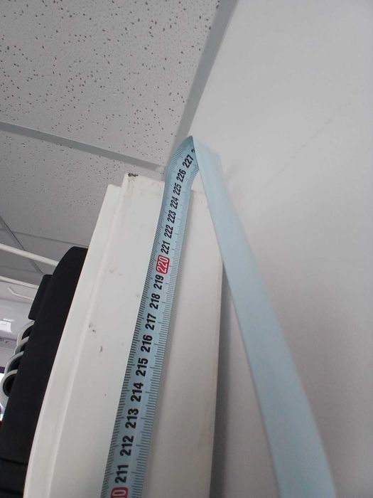 Raft magazin de perete, înălțime 225 cm, Baza 90 cm, 4 polite de 40 cm