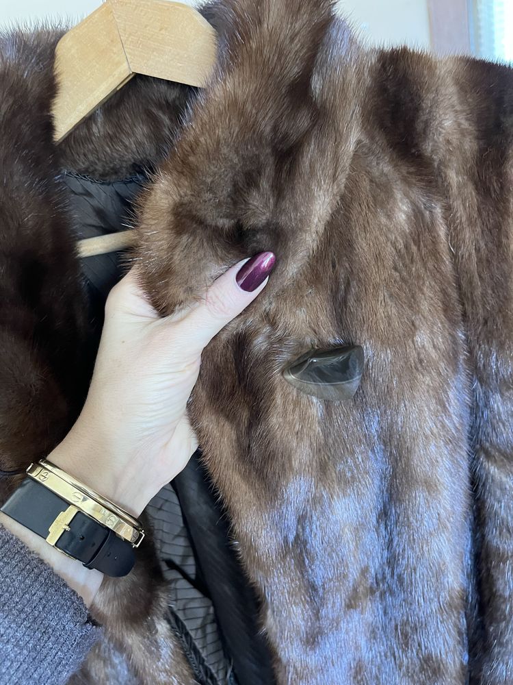 Saga Mink ново палто норка М-Л