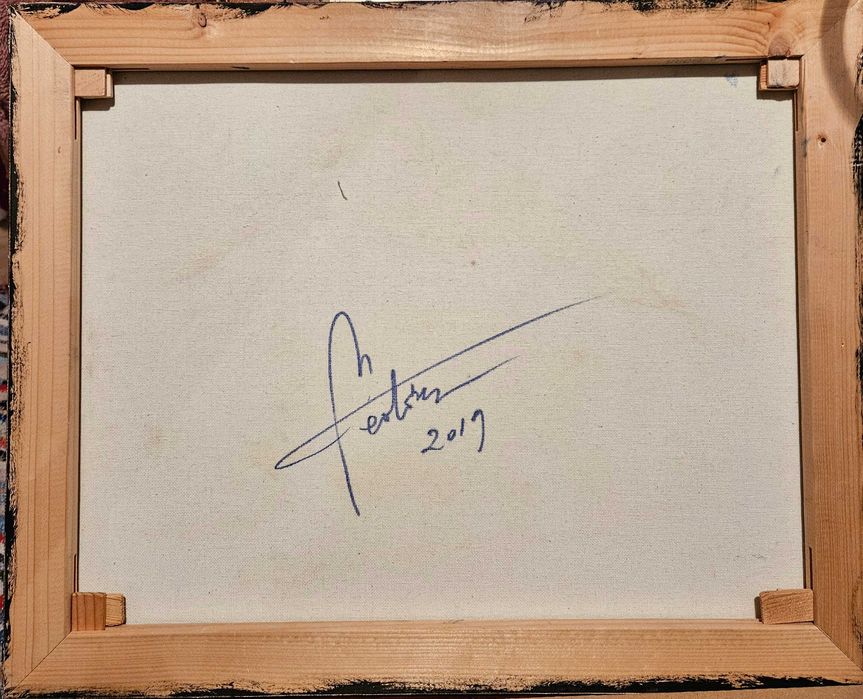 Tablou "Casa Memoriala Brancusi" - de Teodore Adrian, 2019