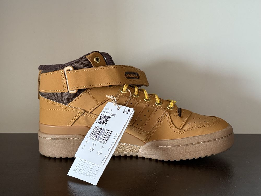 adidas Forum Mid 40номер 24.5см Стелка Нови с Кутия