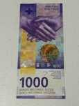 BANCNOTA 1000 FRANCI ELVETIENI - Noua - Nu Euro, Dolari sau Lei - Rara
