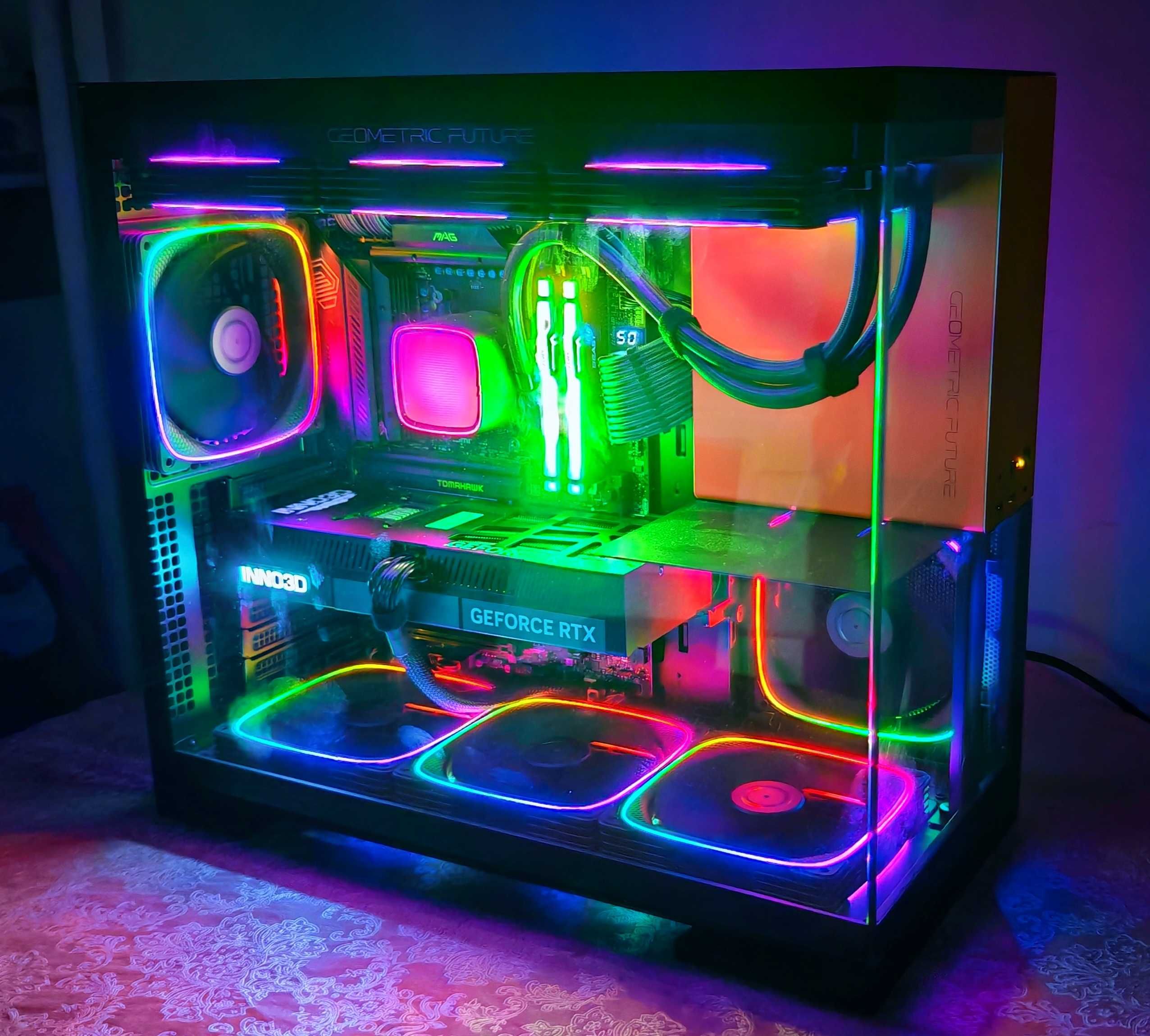 RTX 5080 16GB/Ryzen 7 9800X3D/32GB RAM/2TB SSD/Water Cooling/1050W PSU