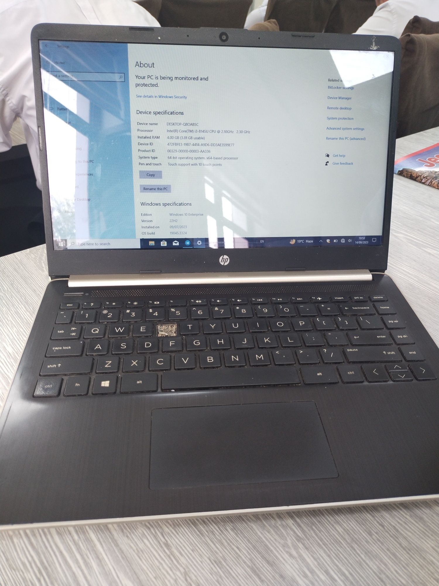 HP laptop noutbook,